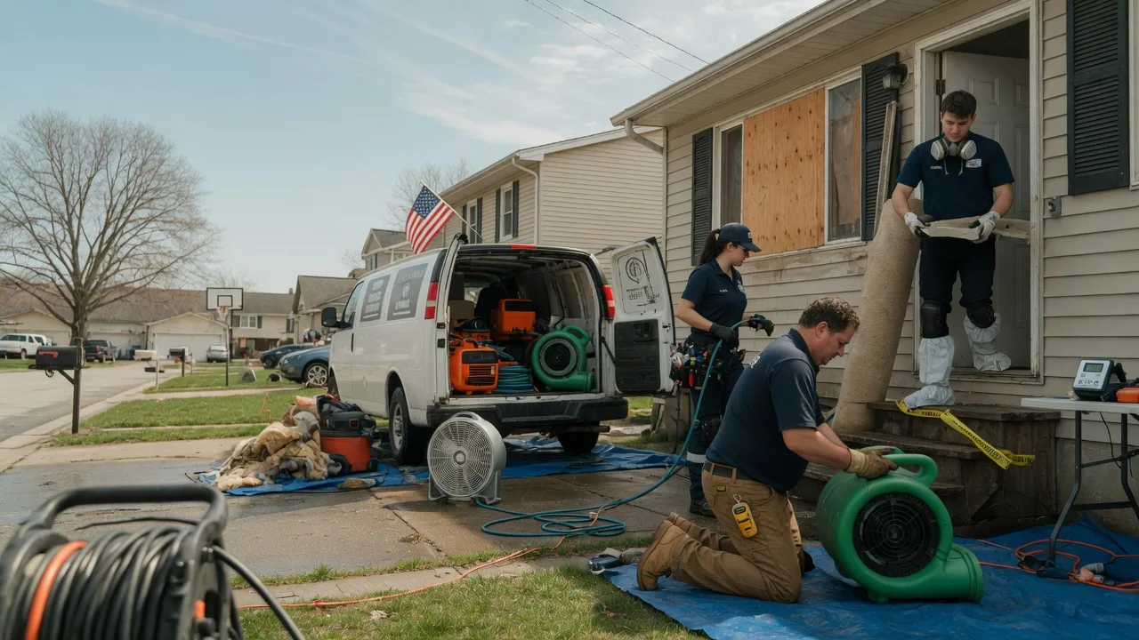 Water Damage Restoration in Hines, IL near me